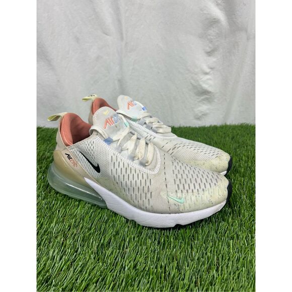 Men\'s Nike Air Max 270 White/Black-Sanddrift (DQ7642 100) 8.5 main image 8